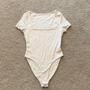 SHEIN Cream Bodysuit